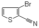 3-Bromo-2-thiophenecarbonitrile molecular structure (CAS 18791-98-5)