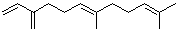 (6E)-7,11-Dimethyl-3-methylene-1,6,10-dodecatriene molecular structure (CAS 18794-84-8)