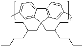 structure of CAS# 188201-16-3, 聚[9,9-双-(2-乙基己基)-9H-芴-2,7-]