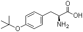 structure of CAS# 18822-59-8, O-叔丁基-L-酪氨酸