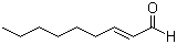 structure of CAS# 18829-56-6, trans-2-Nonenal