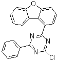 CAS 登录号：1883265-32-4, 2-氯-4-(1-二苯并呋喃基)-6-苯基-1,3,5-三嗪