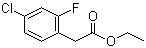 structure of CAS# 188424-98-8, 4-氯-2-氟苯乙酸乙酯