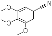 CAS # 1885-35-4, 3,4,5-Trimethoxybenzonitrile