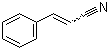 CAS # 1885-38-7, Cinnamonitrile, E-3-Phenyl-2-propenenitrile, trans-Cinnamonitrile