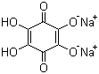 structure of CAS# 1887-02-1, 四羟基对苯醌二钠盐