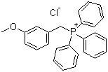 structure of CAS# 18880-05-2, 3-甲氧基苄基三苯基氯化鏻