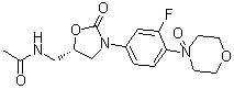 CAS # 189038-36-6, N-[[(5S)-3-[3-Fluoro-4-(4-oxido-4-morpholinyl)phenyl]-2-oxo-5-oxazolidinyl]methyl]acetamide