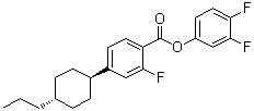 CAS # 189095-82-7, trans-2-Fluoro-4-(4-propylcyclohexyl)benzoic acid 3,4-difluorophenyl ester