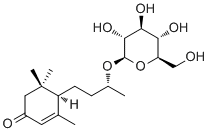 CAS # 189109-45-3, Byzantionoside B, 9-epi-Blumenol C glucoside, 9-epi-Blumenol C beta-D-glucopyranoside