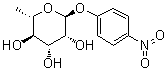 structure of CAS# 18918-31-5, 对硝基苯基 alpha-L-吡喃鼠李糖苷
