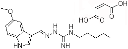 structure of CAS# 189188-57-6, Tegaserod maleate