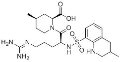 CAS # 189264-02-6, Argatroban Related Impurity 2, MQPA,(2S,4R)-4-Methyl-1-(((3-methyl-1,2,3,4-tetrahydroquinolin-8-yl)sulfonyl)-L-arginyl)piperidine-2-carboxylicacid