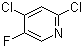 structure of CAS# 189281-48-9, 2,4-Dichloro-5-fluoropyridine