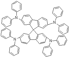 CAS 登录号：189363-47-1, 2,2',7,7'-四(二苯基氨基)-9,9'-螺双芴