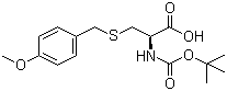 structure of CAS# 18942-46-6, Boc-S-(4-甲氧基苄基)-L-半胱氨酸