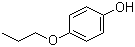 structure of CAS# 18979-50-5, 4-Propoxyphenol