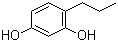 CAS # 18979-60-7, 4-Propylresorcinol, 4-Propyl-1,3-benzenediol, 4-Propylbenzene-1,3-diol