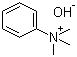 structure of CAS# 1899-02-1, 三甲基苯基氢氧化铵