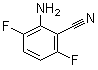 structure of CAS# 190011-81-5, 2-氨基-3,6-二氟苯腈