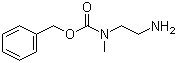 structure of CAS# 19023-94-0, N-苄氧羰基-N-甲基乙二胺