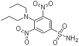 CAS # 19044-88-3, Oryzalin, 3,5-Dinitro-N',N'-dipropylsulfanilamide, 4-(Dipropylamino)-3,5-dinitrobenzenesulfonamide