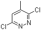 CAS # 19064-64-3, 3,6-Dichloro-4-methylpyridazine