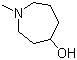structure of CAS# 19065-49-7, 4-羟基-1-甲基六氢氮杂卓