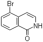 structure of CAS# 190777-77-6, 5-溴-1(2H)-异喹啉酮