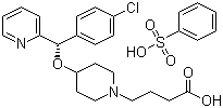 structure of CAS# 190786-44-8, Bepotastine besilate