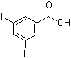 structure of CAS# 19094-48-5, 3,5-Diiodobenzoic acid