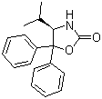 CAS # 191090-32-1, (R)-(+)-4-Isopropyl-5,5-diphenyl-2-oxazolidinone, (4R)-5,5-diphenyl-4-propan-2-yl-1,3-oxazolidin-2-one
