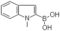 structure of CAS# 191162-40-0, 1-Methylindole-2-boronic acid