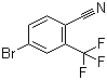 structure of CAS# 191165-13-6, 4-溴-2-(三氟甲基)苯甲腈