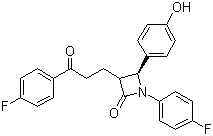 CAS # 191330-56-0, (3R,4S)-1-(4-Fluorophenyl)-3-[3-(4-fluorophenyl)-3-oxopropyl]-4-(4-hydroxyphenyl)azetidin-2-one