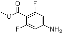 structure of CAS# 191478-99-6, 4-氨基-2,6-二氟苯甲酸甲酯