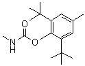 CAS # 1918-11-2, Terbucarb, 2,6-Di-tert-butyl-4-methylphenyl-N-methylcarbamate, 2,6-Di-tert-butyl-p-tolyl methylcarbamate, Azak, MBPMC, Terbutol