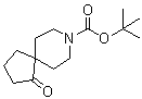 structure of CAS# 191805-29-5, 1-氧代-8-氮杂螺[4.5]癸烷-8-羧酸叔丁酯