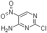 2-Chloro-5-nitropyrimidin-4-amine molecular structure (CAS 1920-66-7)