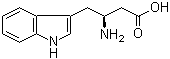 structure of CAS# 192003-01-3, (S)-beta-氨基-1H-吲哚-3-丁酸