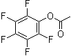 Pentafluorophenyl acetate molecular structure (CAS 19220-93-0)