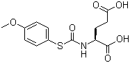 CAS # 192203-60-4, N-[[(4-Methoxyphenyl)thio]carbonyl]-L-glutamic acid