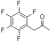 CAS # 19225-86-6, 1-(Pentafluorophenyl)-2-propanone, 1-(2,3,4,5,6-Pentafluorophenyl)-2-propanone