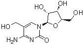 CAS 登录号：19235-17-7, 5-(羟甲基)胞苷