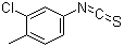 structure of CAS# 19241-37-3, 3-氯-4-甲基苯基异硫氰酸酯