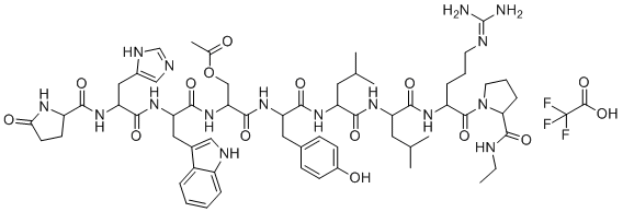 structure of CAS# 1926163-25-8, 亮氨酰丙基内酯乙酸酯 EP 杂质D