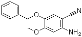 structure of CAS# 192869-57-1, 2-氨基-5-(苄氧基)-4-甲氧基苯腈