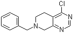structure of CAS# 192869-80-0, 7-Benzyl-4-chloro-5,6,7,8-tetrahydropyrido[3,4-d]pyrimidine