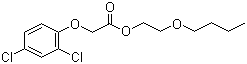 Butoxyethyl (2,4-dichlorophenoxy)acetate molecular structure (CAS 1929-73-3)