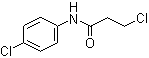 CAS # 19314-16-0, 3,4'-Dichloropropionanilide, 3-Chloro-N-(4-chlorophenyl)propanamide